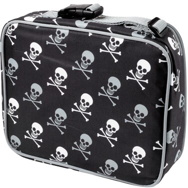 Bentology Lunch Box for Boys- Kids Insulated, Durable Pirate Lunchbox Tote Bag Fits Bento Boxes, Jars &amp; Bottles- Reusable School Lunch Sleeve Keeps Food Hotter or Colder Longer- Back To School