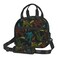 Robot Pattern Lunch Bag Robotic Warrior Print Reusable Insulated Lunch Tote Bag Lunchbox Container With Adjustable Shoulder Strap For Office Work Picnic Travel