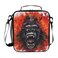 MFTJYO King Kong Lunch Box for Boys Furious Cooler Insulated Lunch Bag Cooler Bag Tote Freezable Shoulder Strap Lunchbox Zipper Waterproof Picnic Meal for School