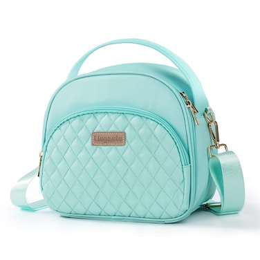 LLEGASTE Small Lunch Bags for Women, Adults Lunch Boxes for Women, Lunch Tote Bags for Work, Insulated Lunch Bag for Women (Green)