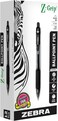 Zebra Pen Z-Grip Retractable Ballpoint Pen, Fine Point, 0.7mm, Black Ink, 12-Pack