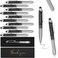 Kosiz 10 Pcs Employee Appreciation Gift Bulk Thank You Ballpoint Pen with LED Light with 10 Boxes Valentine's Day gift for Teacher Student Coworker Team Supplies(Awesome)