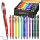 Faswyong 60 Pcs Inspirational Pens Bulk, Motivational Ballpoint Pen with Stylus Tips, Positive Sayings Ink Pens for Writing, Thank You Gifts for Men Women School Office, Black Ink