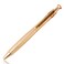 EKLOEN Solid Brass Pen Portable Delicate Signature Pen Ballpoint Pen with Clip
