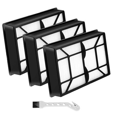 Alrens 3 Pack EF-9 HEPA Filter for Kenmore Upright and Canister Vacuum 31150, 31140, 21814, 81714, 22614, BU1017, BU1018, 110065, Reusable EF-9 53296 HEPA Filter + 1 Cleaning Brush