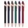 6 Pack Ballpoint Pen 2-in-1 Stylus Retractable Ballpoint Pen with Stylus tip, Metal Stylus Pen for Touch Screens, 1.0 mm Black Ink, 6 Different Color
