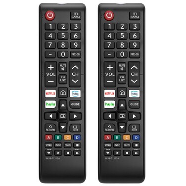 &atilde;&euro;Pack of 2&atilde;&euro;&lsquo; New Universal Remote for All Samsung TV Remote, Replacement Compatible for All Samsung Smart TV, LED, LCD, HDTV, 3D, Series TV