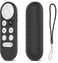 USTIYA Remote Case for Chromecast with Google TV Voice 4K HD Voice Control Cover (Black)