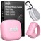 Zttopo TikTok Scrolling Ring, TIK Tok Bluetooth Remote Control, Kindle APP Page Turner with Carrying Case, Camera Photo Clicker for iPhone, iPad, iOS, Android-Pink&acirc;&euro;&brvbar;