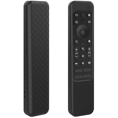 USTIYA Remote Case for Sony TV 4K Ultra HD TV X80K X95K TX800U XR-A80K XR-X90K Control Protective Cover Silicone (Black)