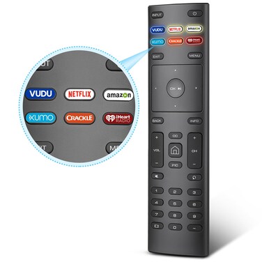 for VIZIO Smart TV Remote Replacement, Universal for VIZIO Remote Control XRT136, for All VIZIO Smart TVs