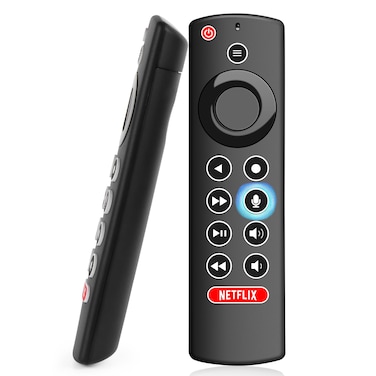 Voice Replacement Remote Control for NVIDIA Shield TV Streaming Media Player 2015/2017/2019 All Models, with Backlit Buttons, Motion-Activated, Customizable Menu Buttons, and IR Blaster