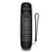 FLYING FLIER Protective Silicone Remote Case for Sofabaton U2 Universal Remote Control, Bluetooth Harmony Remote Shockproof Washable Skin-Friendly Remote Control Cover (Black)