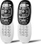 2 Packs Universal RC73 IR/RF Remote Control Replacement Compatible with DirecTV HR20 HR21 HR34 HR44 HR54 DVR Satellite Dish Receiver