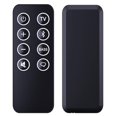 Replacement Remote Control for Bose Solo 5 10 15 Series II TV Sound System 418775 410376 431974 845194 740928-1120 838309-1100, for Bose Solo Soundbar Series II and TV Speaker