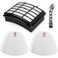 NV360 Filter Replacement for Shark Navigator Lift Away Vacuum ZU503AMZ, NV350, NV351, NV352, NV355, NV356E, NV357, NV360, NV370, UV550, 1 HEPA + 2 Foam &amp; Felt Filters Replace Part #Xff350 &amp; Xhf350