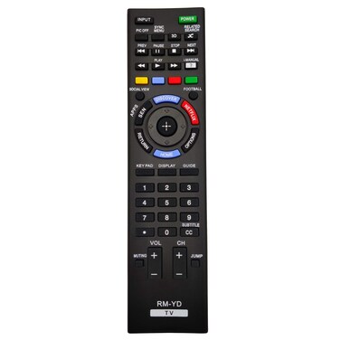 INTECHING RM-YD101 TV Remote Control for Sony KDL-40W605B, KDL-40W607B, KDL-40W609B, KDL-48W605B, KDL-48W607B, KDL-48W609B, KDL-60W605B, KDL-60W607B