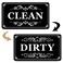 Dirty Clean Dishwasher Magnet,Dishwasher Magnet Clean Dirty Sign Magnet for Dishwasher Dish Bin That Says Clean or Dirty Dish Washer Refrigerator for Kitchen Organization and Storage Necessities