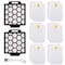 Anewise Replacement Filter for Shark Navigator Zero-M Pet Pro ZU102 ZU60 ZU62 ZU62C NV150 NV150C NV151 NV251 Rotator Pet NV255 Upright Vacuum, 2 HEPA + 6 Foam Felt Filters, Part # 1238FT60 &amp; 1239FT60