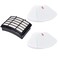Anewise Vacuum Replacement Filter for Shark Navigator Lift-Away ZU503AMZ, NV350, NV351, NV352, NV355, NV356, NV357,NV358,NV360, UV540, UV440, 2 Pre-Felt + 1 Hepa Filter Replace Part #XFF350 &amp; XHF350