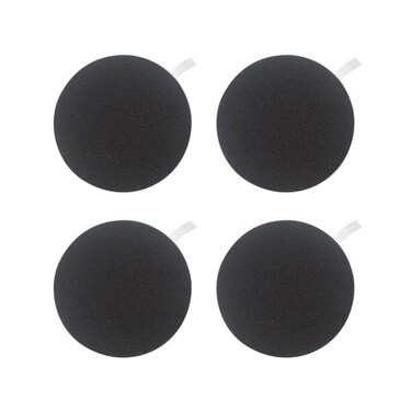 Ymimi Replacement Filter Compatible with Bissell Powerlifter/CleanView Swivel Rewind Pet Vacuum,Fits Models 2492,2252,2253,2254,22543,2259,2255,2256,2258,2260,1792 Part # 1608225 (Black-4 Pack)