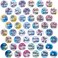 Inspirational Magnets Watercolor Round Motivational Magnets Inspirational Quote Refrigerator Magnets Cute Magnets with Quotes Encouragement Magnets for Locker Whiteboard(Classic Style,48 Pieces)