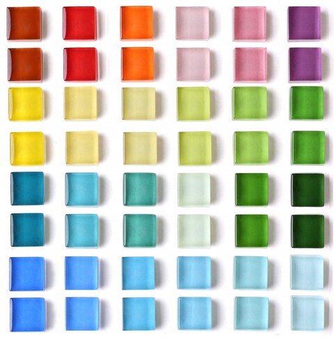 48 Refrigerator Magnets Cute Fridge Magnets for Whiteboard, Locker   Colorful Magnets Glass Decorative Magnets for Office Kitchen (24 x 2)
