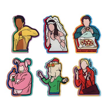 Seavito Friends Fridge Magnets for TV Show Fans,Strong Magnetic Refrigerator Magnet Fridge Sticker,Friendship Gift for Friends,Daughter, Mom, Birthday, Valentines(Gift Set)