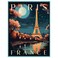 Paris France Design C Souvenir Fridge Magnet 4-Inch