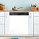White Dishwasher Magnet Cover Magnetic Sticker Dish Washer Door Panel Cover Fridge Kitchen Appliance Magnet Decal Sheet Decor 23x26 inch
