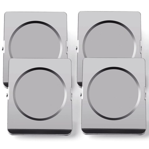 4 Pack Magnetic Clips Heavy Duty, 2.2 Inch Extra Large Clip Magnets, Fridge Magnet Clips, Strong Magnet Clips for Whiteboard, Office Magnets.