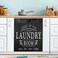 Laundry Room Washing Machine Magnet Cover Large Magnetic Sticker Laundry Room Magnets Decor Wash Machine Magnet Decals for Mom's Gift Kitchen Decorative 23"x26
