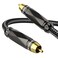 VANAUX Subwoofer Cable,Digital Coaxial Audio Cable,RCA Cables,Male to Male Mono SPDIF Wire [24AWG,Gold-Plated,Cotton Braided] for Home Theater,HDTV,Amplifier,Speaker,Soundbar(3.2ft/1M)