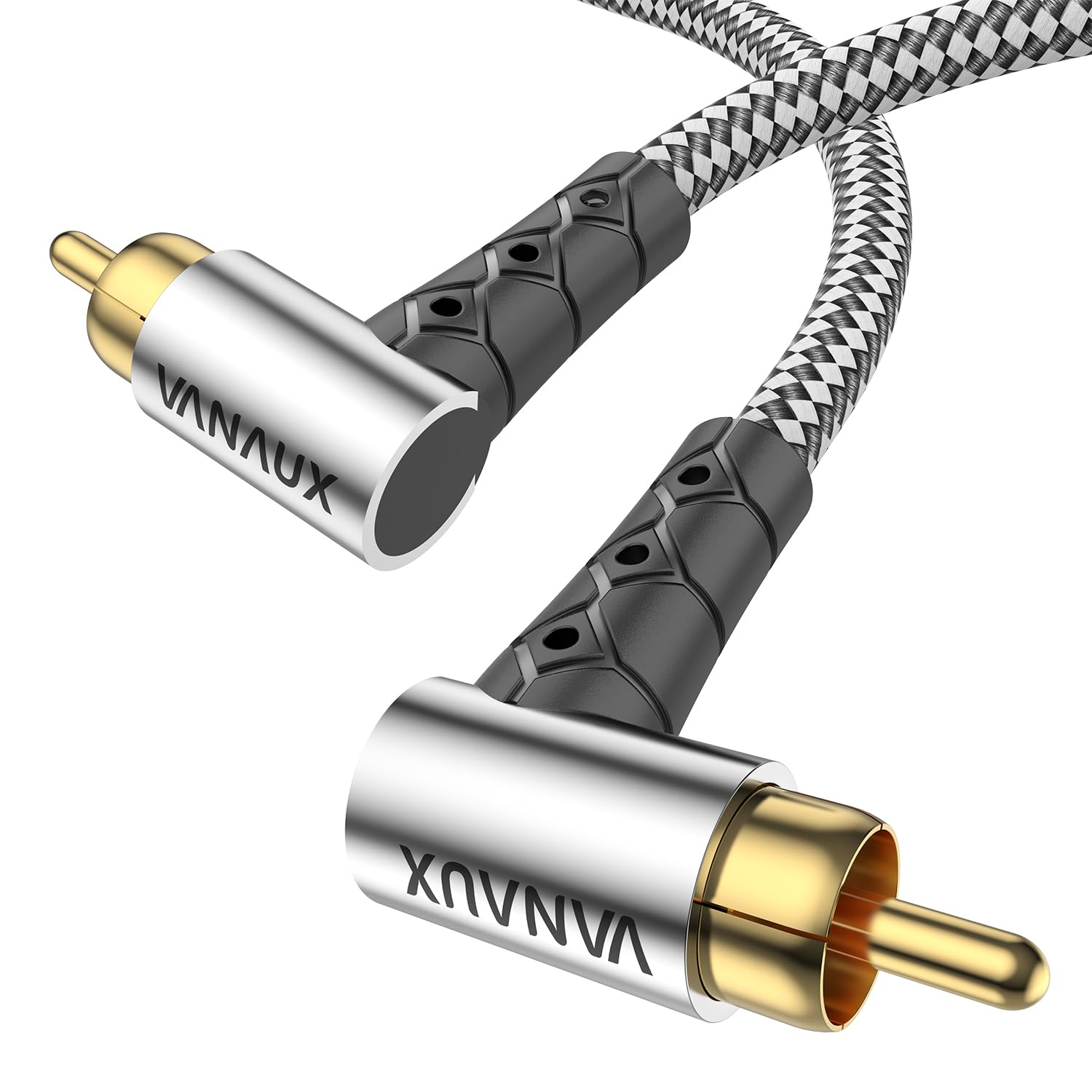 فانوكس Vanaux 90-degree Subwoofer Cable 3 3ft