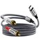 Japuda USB C to 2 RCA Audio Cable, 4Ft Type-C to RCA Male to Male Y, 2RCA Jack USB-C Audio Cable for iPhone15,Tablet, Home Theater, DVD, Amplifier, Speaker, Car Stereo, Samsung Galaxy S23