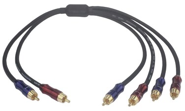VKheroKV Wv-rcato2/rcakite-05 RCA Stereo Plug Male to Dual RCA Stereo Plug Male 1 Input 2 Output Stereo Audio Splitter Cable/Gold Plated Plug / 4n OFC Pure Copper Wire (3.2FT (100CM))