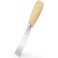 Putty Knife, 1 Inch Metal Scraper, wooden Handle Spackle Knives for Drywall, Decals, Wall paper, Patching, Painting, Taping, Scraping Coating