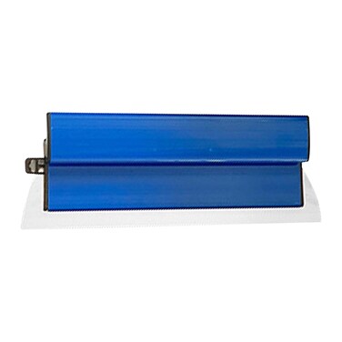 Drywall Skimming Blade, Stainless Steel Blade, Smoothing &amp; Knockdown Drywall Trowel, Ergonomic Comfort Grip Skim Coat Spatula Blade for Drywall/Wallboard/Plasterboard(Blue,size:40cm)