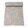 Marubhumi Quilts Indian Handmade Indian Traditional Blankets, Reversible, Floral Print Kantha Quilt, Comforter, Grey - Twin 60 x 90 Inches