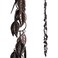 8.5 FT Rain Chain, Leaves Rain Chains for Gutters and Downspouts, Decorative Rain Chains for Outside, Metal Rain Catcher Gutter Chain Downspout, Decorate Your House and Garden, Antique Copper
