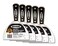 Hyde 6" Black and Silver High Carbon Steel Joint Knife,Pack of 5
