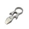 EDC Titanium Pry Bar, Pocket Pry Bar Titanium Multitool Keychain Bottle Opener,Multi specification wrench (silver)