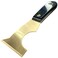 WEDO Brass Putty Knife 2-1/2", Paint Scraper with Bakelite Handle, 5-in-1 Brass Multi-Tool, Drywall Knife, Scraper Tool for Plaster Scraping Drywall Finishing, 8" Length