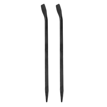 HARFINGTON 2pcs Line-Up Pry Bar 37" Length 0.8" Rod Dia Carbon Steel Hexagonal Crowbar Sleever Bar Connecting Bar for Prying and Aligning