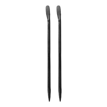 HARFINGTON 3pcs Line-Up Pry Bar 30" Length 0.7" Rod Dia Carbon Steel Hexagonal Crowbar Sleever Bar Connecting Bar for Prying and Aligning