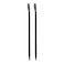 HARFINGTON 3pcs Line-Up Pry Bar 30" Length 0.7" Rod Dia Carbon Steel Hexagonal Crowbar Sleever Bar Connecting Bar for Prying and Aligning
