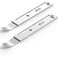 Kathleno 4140 Pry Tool, Pry Bar Trim Removal Tool Pry Tool, Pocket Mini Pry Bar, Door Panel Removal Tool, Removing Auto Trim Interior and Exterior Parts for Planes (2 Pack)