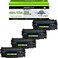 greencycle Compatible Toner Cartridge Replacement for HP 49A Q5949A 53A Q7553A Work with 1320 1320n 3390 1160 3392 P2015 P2015dn M2727nf Laser Printer (Black, 4-Pack)