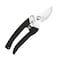 Curve Gardening Scissor with Sharp Stainless Steel Blade Garden Shears for Cutting Flowers Trimming Plants of Yard Florist Flower Rose Herb Hedge Bonsai and Fruits Picking (Black Handle)