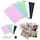FOVIUPET 10 Colors Pack Magnetic Picture Frame for Polaroid Photos Instax Mini Film, Colorful 2x3 Polaroid Frame Photo Holder Refrigerator Magnets Tabletop Mini Pictures Frames